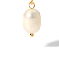 Collier de Perles d'Eau Douce – Acier Inoxydable Plaqué Or 18K