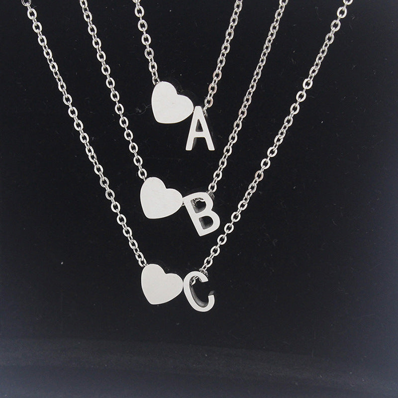 "Love Letter" necklace combined