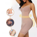 Seamless shaping bodysuit