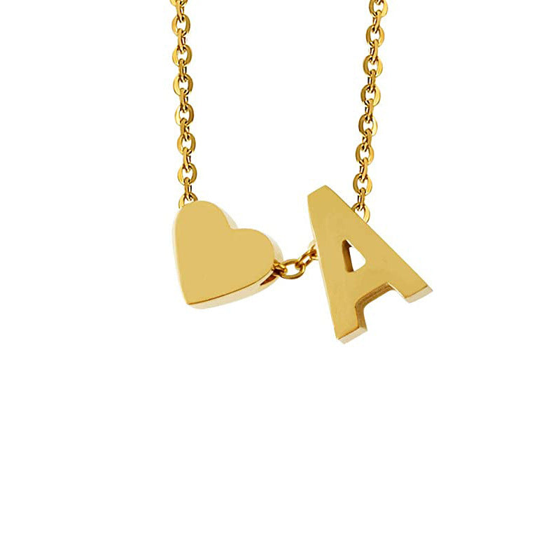 "Love Letter" necklace combined